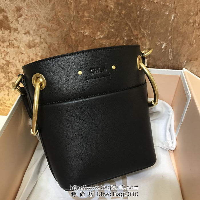 Chloe克洛伊 最新 進口小牛皮Roy系列 小號水桶包  ypk1002